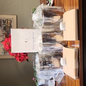 Princess House Princess Heritage 3 Pcs. Stainless Steel Canister Set